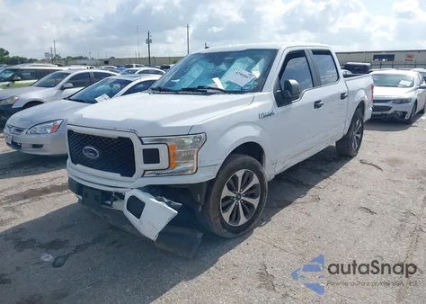 2019 Ford F-150 Xl z USA, uszkodzony, nr VIN 1FTEW1CP5KKE33582